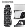 thumbnail image 5 of POLERO Stretchy Polyester High Back Car Seat Protector Cover, 2 Packs Washable Auto Cushion Protector for Automotive and Van, 5 of 11