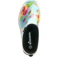 thumbnail image 2 of Sloggers Waterproof Garden Shoe for Women – Outdoor Slip-On Rain and Garden Clogs with Premium Comfort Support Insole, (Turquoise Pansy), (Size 10), 2 of 8