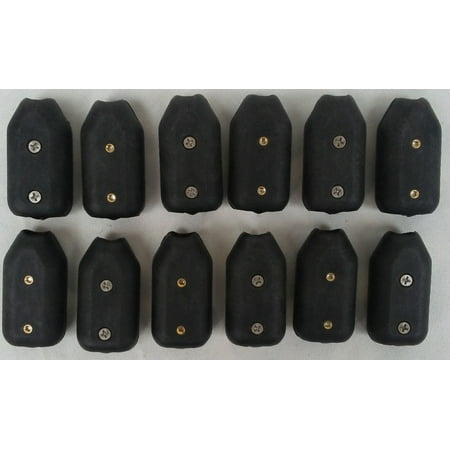 

E-Z-TY 1/4 Inch Reusable Rope Clamp Black 12 Pack