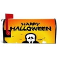 thumbnail image 2 of Coolnut Magnetic Mailbox Cover, Halloween Ghost Pumpkins Post Mail Box Cover Mail Wraps Cover, Standard Size 20.7" L x 18" W, 2 of 5