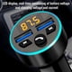 thumbnail image 5 of FM Transmitter Car Bluetooth, Bluetooth Adapter Car, QC3.0 Fast Charger, Dual USB Support, Hands Call/USB Flash Drive (A), 5 of 5