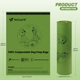 thumbnail image 2 of Bolsas compostables para excremento de perro Natuural, 300 piezas, 22 x 33 cm, 2 of 7