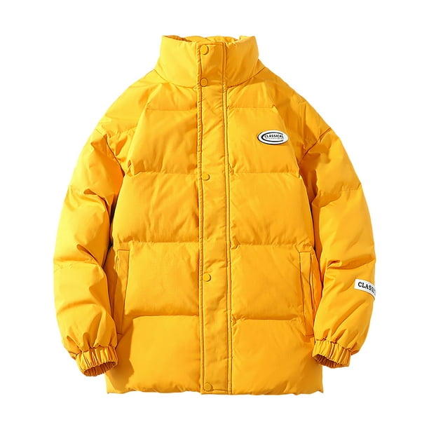 New look sale mustard puffer coat