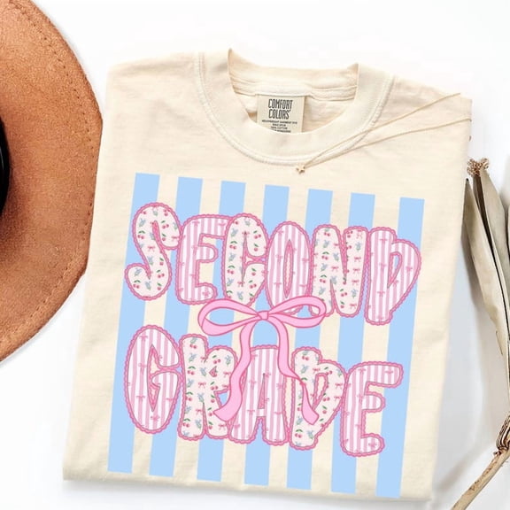 Second Grade Teacher Shirt, 2nd Grade Teacher Tee, Elementary Teacher Shirt, Back to School Teacher Gift