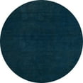 thumbnail image 1 of Ahgly Company Indoor Round Abstract Teal Green Abstract Area Rugs, 6' Round, 1 of 6