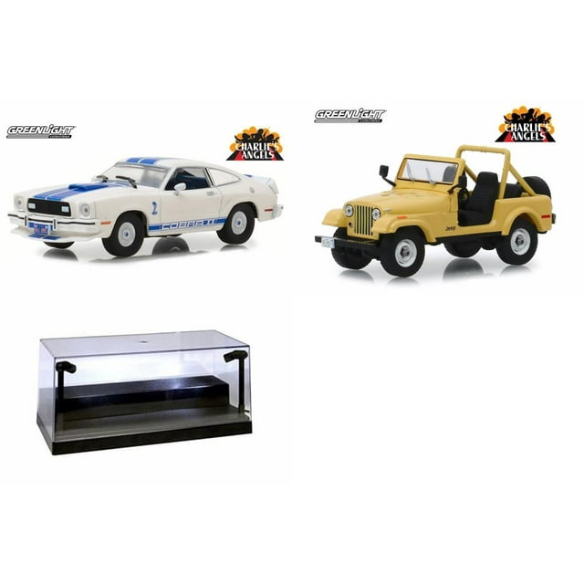 Charlie's Angels Diecast Toy Car Package Two 1/43 Scale Diecast Model