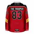 thumbnail image 3 of Iron Maiden The Trooper Sub Red Hockey Jersey, 3 of 6