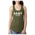 thumbnail image 1 of Army Mom Racerback Tank, 1 of 3