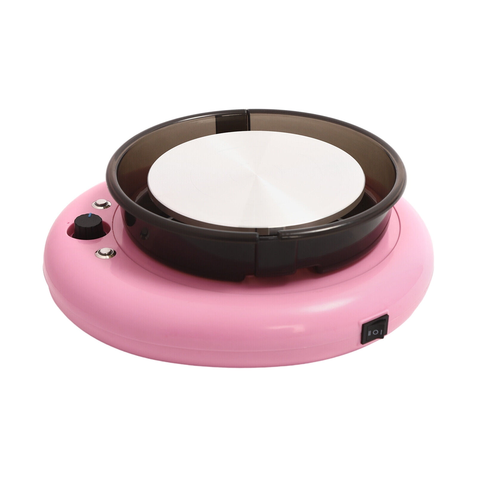 Portable 60W Mini Pottery Wheel Kit Adjustable Speed Mini Ceramic Wheel Machine Electric Ceramic Machine with 6 Inch Pottery Wheel for Kids Teens Adults Beginners Home DIY
