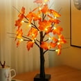thumbnail image 2 of 24” 24 LED Halloween Birches Tree with Lights Battery Powered Tabletop Tree for Halloween Decoration Indoor Home Decor Wedding Party Trees, 2 of 7