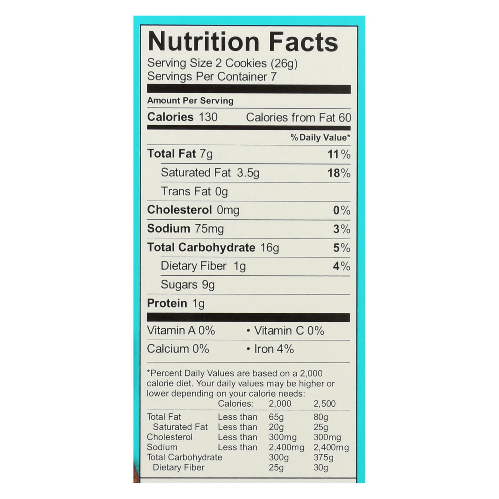 Enjoy Life Crunchy Chocolate Chip Cookies, 6.3 oz Box