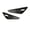 Black, variant on For Chevy Camaro 2016 2017 2018 Hood Scoop Grille Insert Driver Side | Gloss Black | Replacement For GM1235136 | 191275917053, 23403779