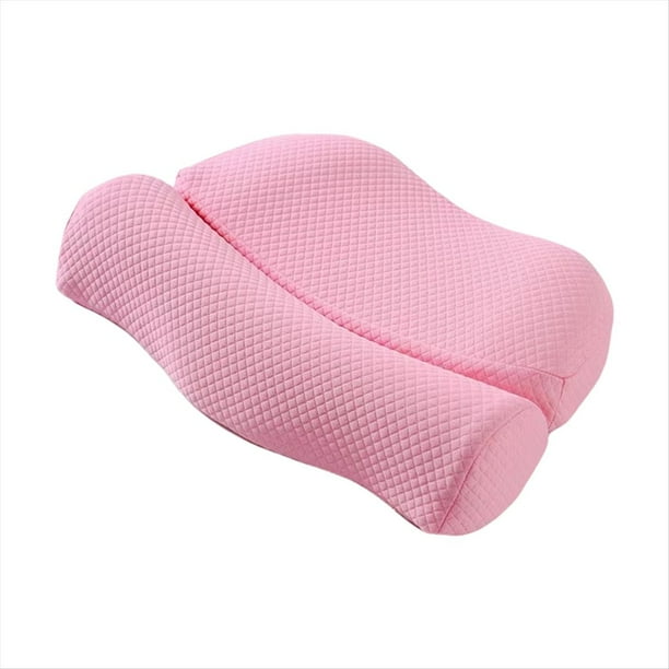 Almohada Ortopédica Ergonómica con Tracción Inversa para la Columna Cervical, Almohadas de Espuma Viscoelástica para Dormir, Almohada para la Cabeza para Quienes Duermen de Lado, A