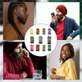 thumbnail image 6 of 44 Pcs Fabric Hair Jewelry Colorful Cloth Dreadlock Beads Tube Beads Hair Braiding Beads Braids Hair Accessories for Women Girls Braids Man Beard, 6 of 6