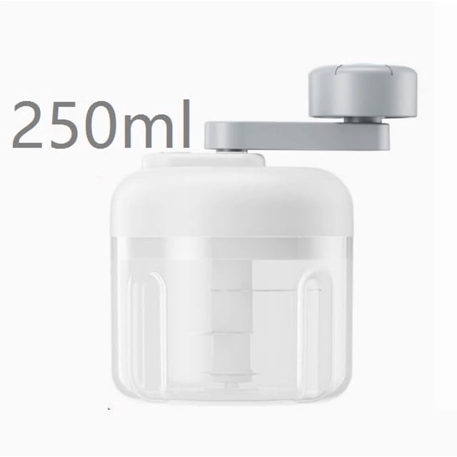 Procesador de alimentos de manivela, machacador de ajo, utensilio de cocina, molinillo de ajo doméstico, cortador de verduras multifuncional