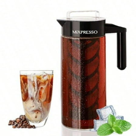 Mr. Coffee TM75 2-Quart Automatic Iced Tea Maker for Loose or Bagged ...