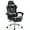 Black&Gray, variant on Easy4Home Gaming Chair with Sofa Spring Cushion, Ergonomic Office Chair with Lumbar Support and Footrest, High Back Computer Game Chair for Adults, Black&Blue