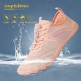 thumbnail image 3 of Hiking Barefoot Shoes for Women Men Non-Slip & Breathable Athletic Barefoot Wide Toe Water Shoes Lightweight Perfect for Walking,Running,and Swimming soft pink 39, 3 of 5