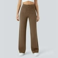 thumbnail image 2 of Top-kevin High Waisted Button Multiple Pockets Straight Leg Casual Pants # summer # summervibes, 2 of 8