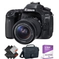 thumbnail image 3 of Canon EOS 80D Appareil Photo Reflex Numérique avec Objectif 18-55 mm + Garantie de 1 An, 3 of 3