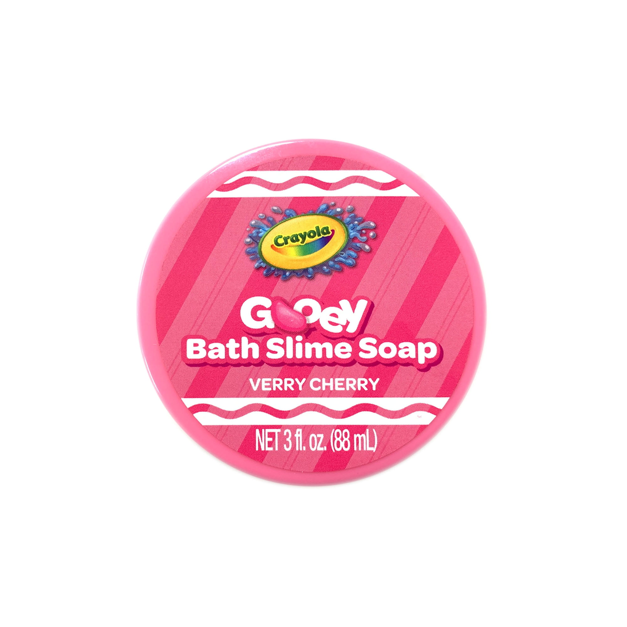 Crayola Gooey Bath Slime Soap, Very Cherry, 3 fl. Oz