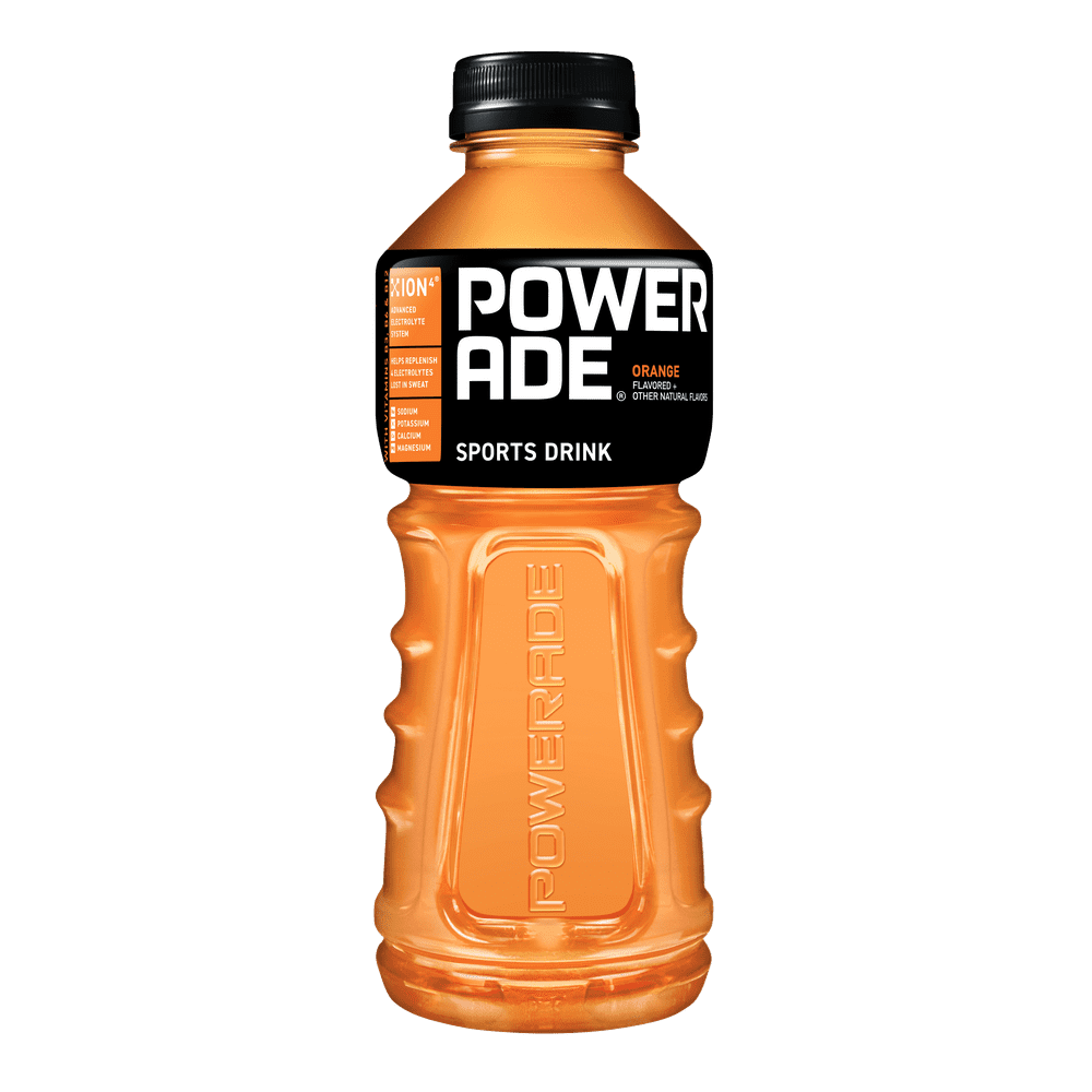 POWERADE Orange, ION4 Electrolyte Enhanced Fruit Flavored Sports Drink