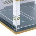 thumbnail image 5 of Diorama 1/24 Model Car Garage Parking Lot Scenery LED Lighting Display Box Gift Car Garage Display Case with Clear Acrylic Cover and LED Lighting for 2 Parking Space, Case, Simulation Model, 5 of 23