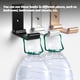 thumbnail image 3 of Toystoory Folding Hanging Hooks Aluminium Alloy Towel Foldable Strong Bearing Clothes Hanger Rack Home for Bathroom Bedroom Living Room Type10 NO10 Toystoory JJ17505-02, 3 of 6