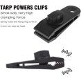 thumbnail image 2 of HengLiSam Clips para Lona, Abrazaderas de Agarre de Bloqueo de Alta Resistencia que soportan un Viento Fuerte de 60 mph, Apto para toldos, Camping al Aire Libre, toldos para Caravanas, Clip de cordón, 2 of 5
