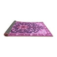 thumbnail image 2 of Ahgly Company Indoor Rectangle Medallion Purple Traditional Area Rugs, 7' x 10', 2 of 4