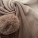 thumbnail image 4 of 25.60"X64.96" Imitation Rabbit Fur Shawl Scarf Collar Imitation Cashmere Cloak Winter Cold And Warm Shawl Wrap, 4 of 5