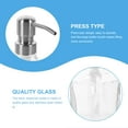 thumbnail image 3 of Lotion Bottle Soap Dispenser with Pump Hand Glass Containers for Liquids Travel, 3 of 6
