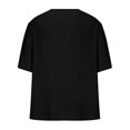 thumbnail image 5 of Rloper-Lop Men's Short Sleeve Shirts V Neck Solid Color Tee Tops Loose Casual Vacation Shirts Gym Athletical Training Shirt Tops, 5 of 6