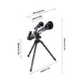 thumbnail image 3 of Cadorn Children's Educational HD Astronomical Telescope with 20X, 30X, 40X Eyepieces, 3 of 9