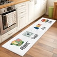 thumbnail image 2 of Laundry Room 2'x6' Runner Rugs for Hallway Kitchen Bedside Non Slip Washable, Wash Repeat Dry Fold Simple Drawn Entryway Rug Runners with Rubber Backing, Long Carpet Runner for Laundry Room, 2 of 8