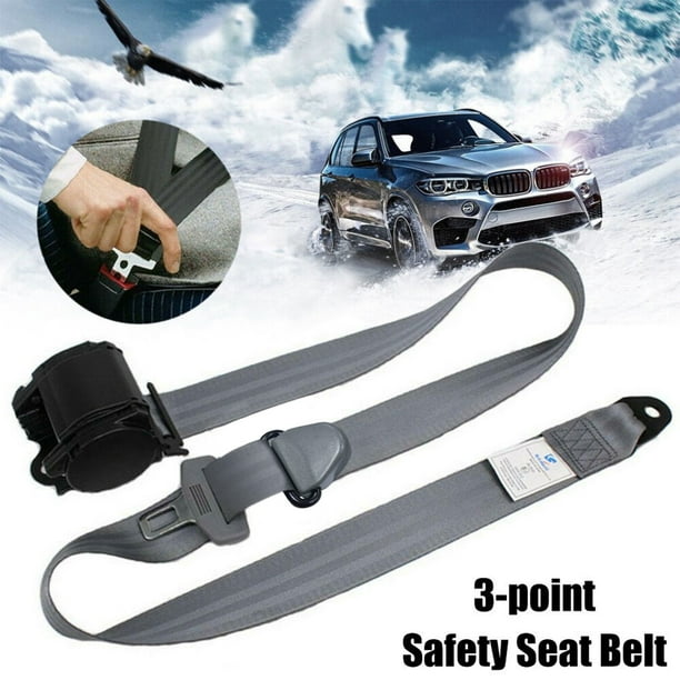 Set Universal Car Seat Belt Point Retractable Car Safety Belt