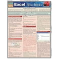 thumbnail image 1 of Pre-Owned Excel Tips & Tricks: Quickstudy Laminated Reference Guide (Quickstudy Computer) (Misc.) 1423205421 9781423205425, 1 of 1