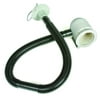 Camco Flexible Camper Sink Drain System | Designed for Campers and RVs with a Single Sink | Chemical Resistant Polymer and Resilient ABS Plastic, Black and White (37420)