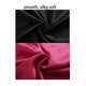 thumbnail image 4 of INSPIRE CHIC Mujeres Satén Talla Grande Falda Vestido Camisón con Volantes Negro + Burdeos 3XL, 4 of 5
