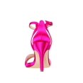 thumbnail image 3 of Nina Womens  Satin Ankle Strap Heel Sandals  Pink 9.5 Medium (B,M), 3 of 3