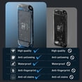 thumbnail image 6 of Switch 2 Accessories Protector Cover for Nintendo Switch 2 (2025), with 6 Thumb Caps and Screen Protector, TPU Cover, Anti-Slip, Shock-Proof, Anti-Scratch, 6 of 9