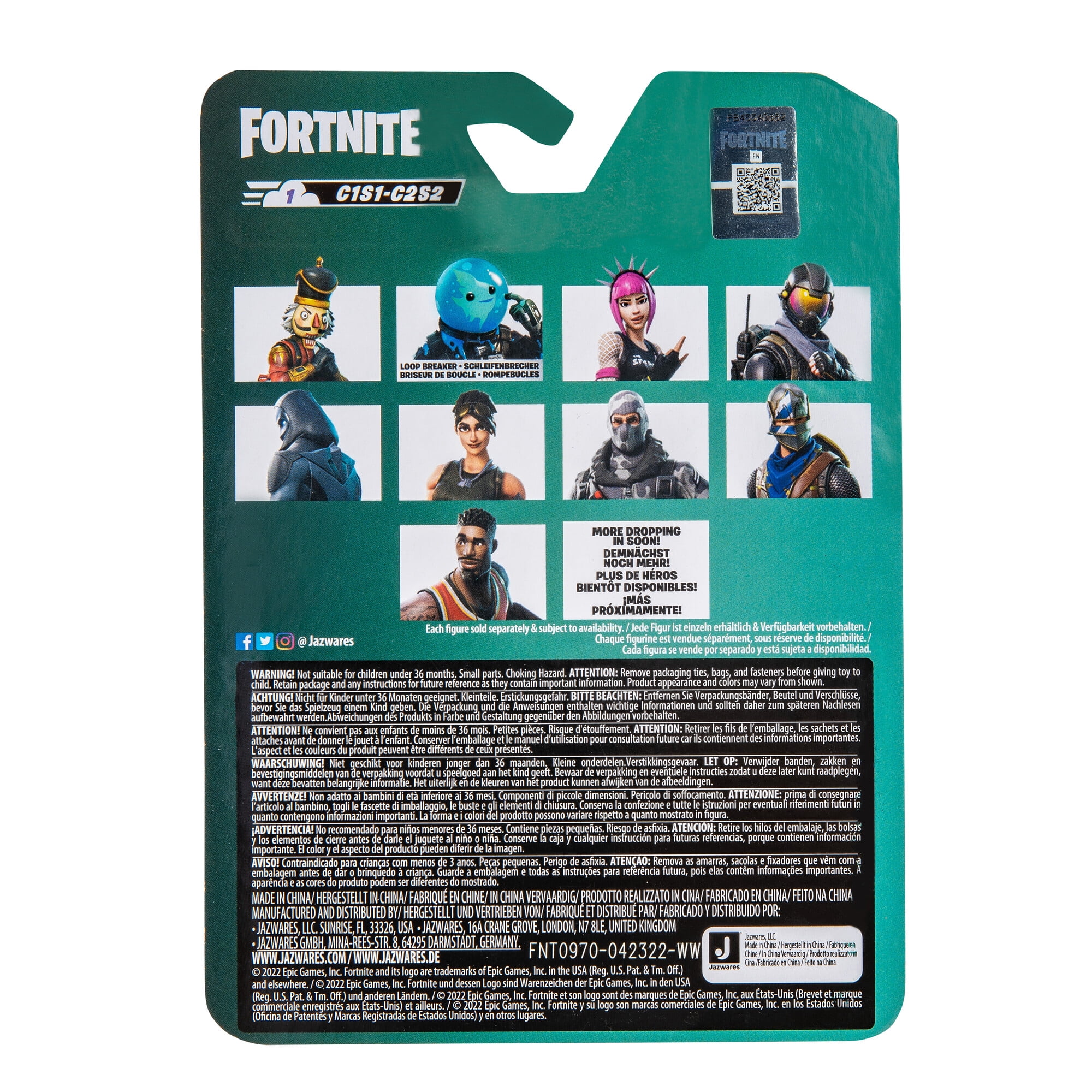 Fortnite Toxic Trooper - Micro Legendary Series - 2.5 inch Figure with Heavy Shotgun