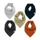 thumbnail image 1 of Juego de baberos tipo bandana orgánicos Kishu Baby, paquete de 5 unidades, reversibles, 1 of 9