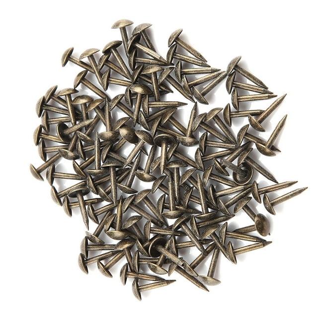 Clavos gruesos BuyWeek 100 piezas grapas de hierro gruesas
