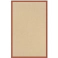thumbnail image 1 of Linon Athena Cotton Rug in Natural and Burnt Orange-2'6" x 8', 1 of 1