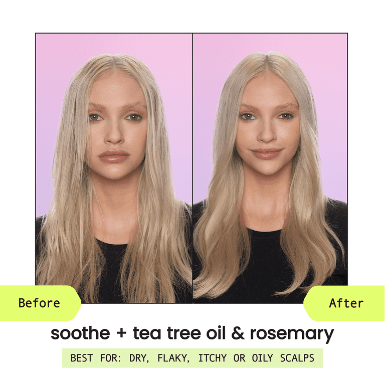 Hask Soothe + Tea Tree Oil Scalp Care Shampoo, 16 oz photo 5