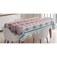 thumbnail image 1 of Ambesonne Tribal Tablecloth Rectangular Table Cover, Motifs, 60"x90", Multicolor, 1 of 4