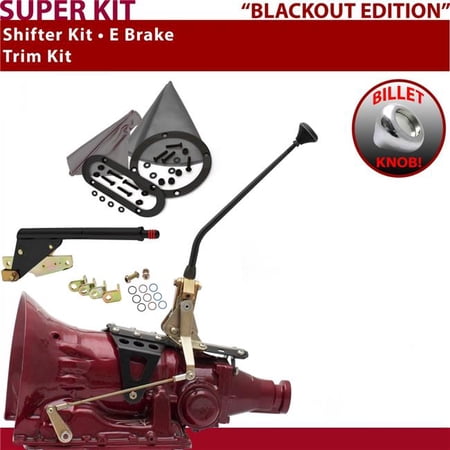 American Shifter PG Shifter Kit Black 12 in. E Brake Trim Kit for F1B18