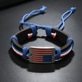 thumbnail image 2 of Bracelet Paracorde Drapeau Américain Ligne Bleue Mince avec Boucle Détachable, 2 of 6