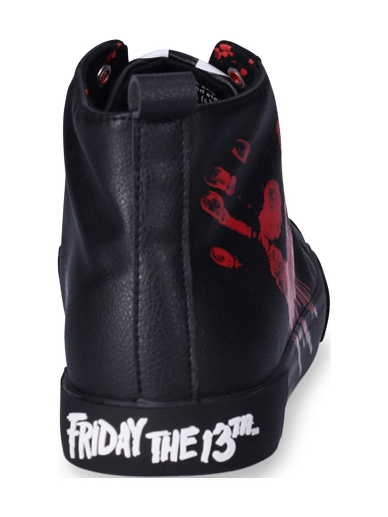 先生! 1〜5 Ground Up Friday the 13th Men's High-Top Halloween Sneakers